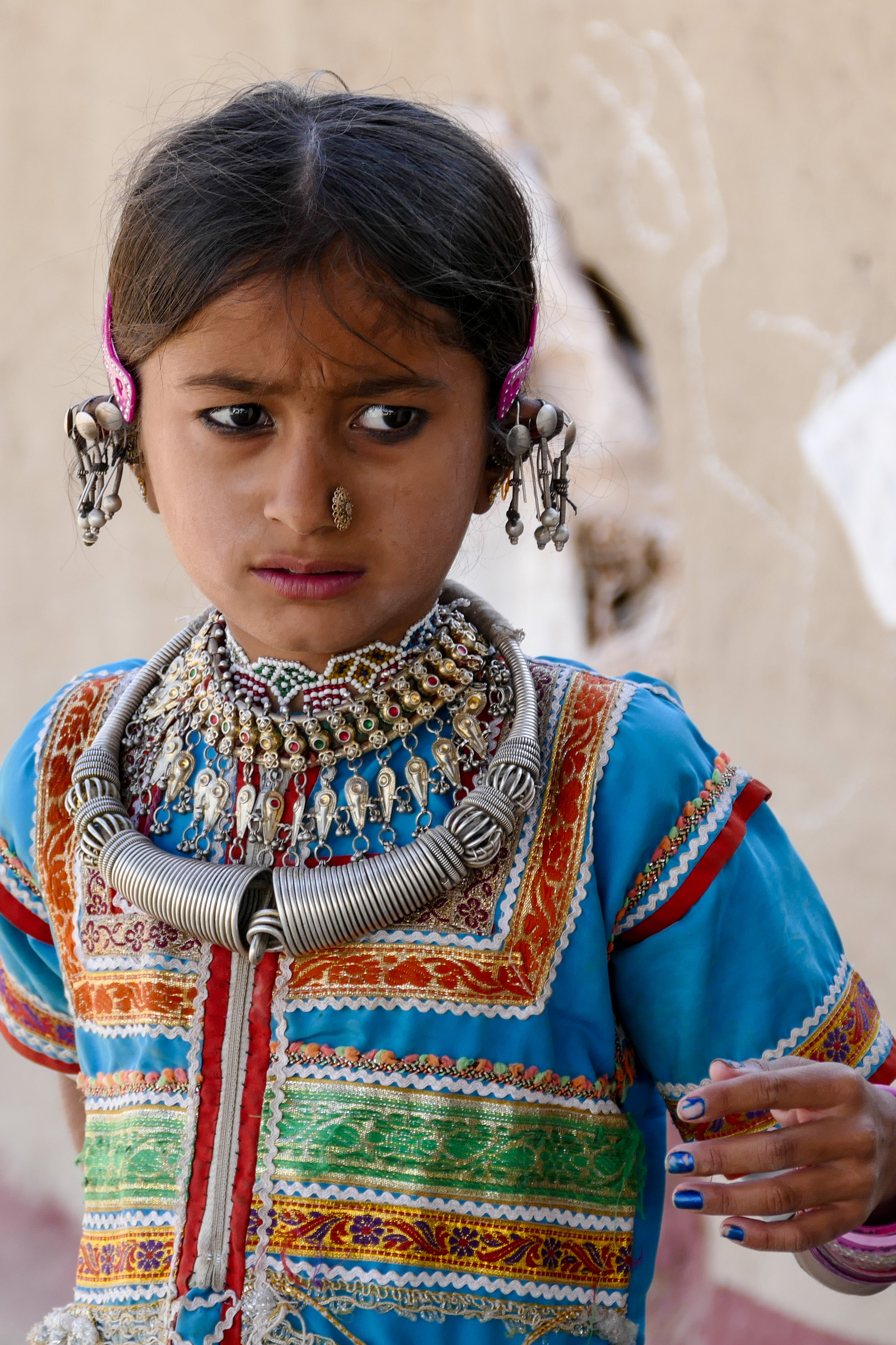 Hodka Mädchen , Community Marwada Harrjan